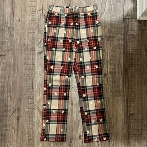 Urban Outfitters Red and Black Plaid Pants
